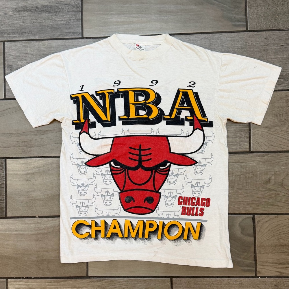 Vintage Chicago Bulls 92’ Championship Tee